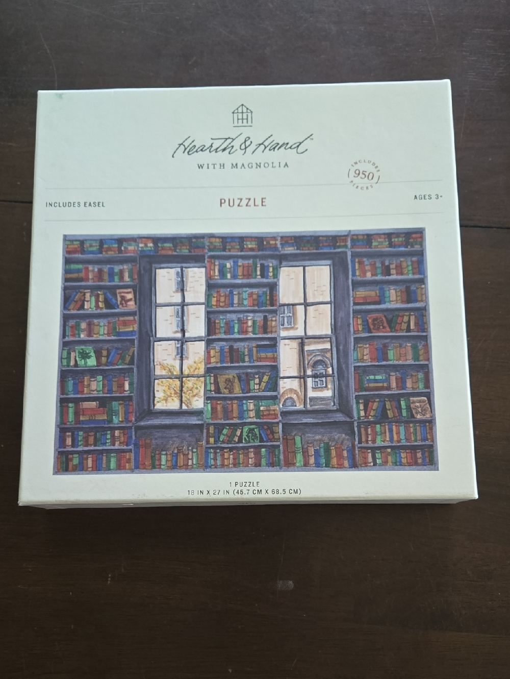 Hearth & Hand With Magnolia Library / Bookshelf Puzzle - 950 Pieces